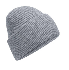 Classic Engineered Deep Cuffed Beanie, Ash