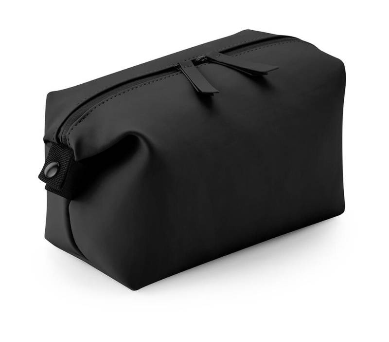 Matte PU Accessory Pouch, black - Bagbase (1)