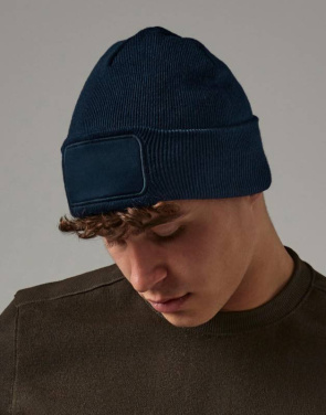 Recycled Original Patch Beanie, black - Beechfield (2)