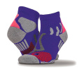 Technical Compression Sports Socks, purple