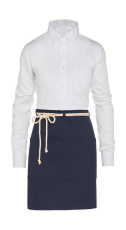 CORSICA - Cord Bistro Apron with Pocket, navy