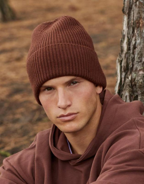 Oversized Cuffed Beanie, black - Beechfield (4)
