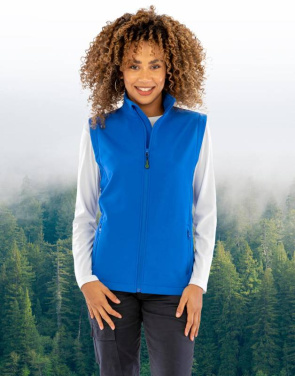 Women's Recycled 2-Layer Printable Softshell B/W, navy - Result Recycled (2)