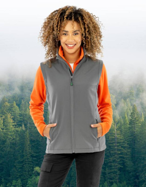 Women's Recycled 2-Layer Printable Softshell B/W, navy - Result Recycled (4)