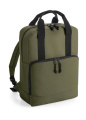 Recycled Twin Handle Cooler Backpack, military green