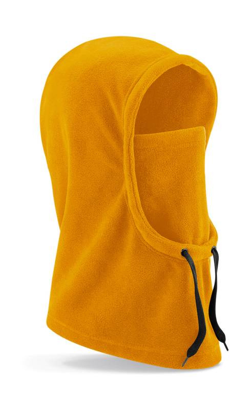 Recycled Fleece Hood, Mustard - Beechfield (1)