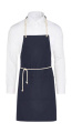 CORSICA - Cord Bib Apron with Pocket, navy