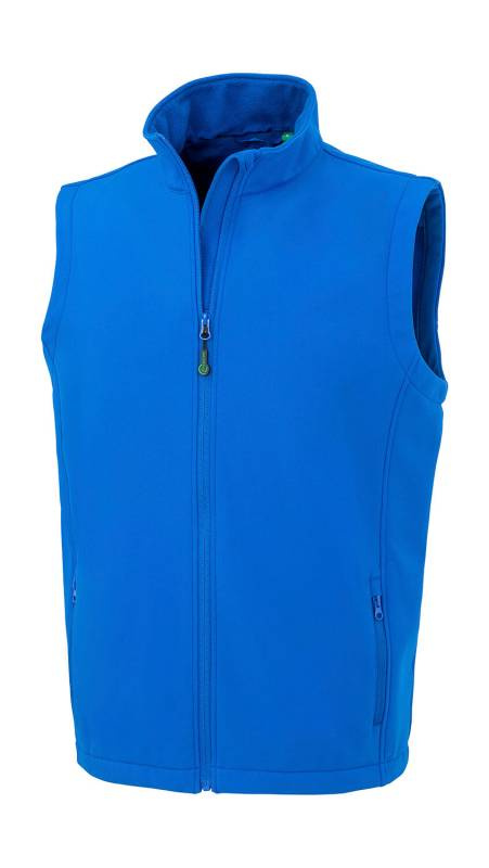 Men's Recycled 2-Layer Printable Softshell B/W, royal blue - Result Recycled (1)