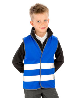 Junior Enhanced Visibility Vest, sky blue - Result Safe-Guard (4)