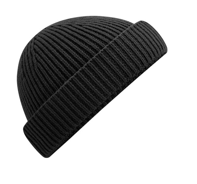 Harbour Beanie, black - Beechfield (1)