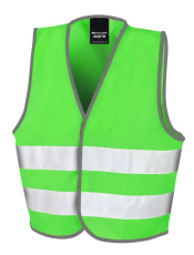 Junior Enhanced Visibility Vest, Lime