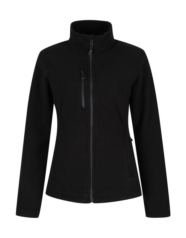Women's Honestly Made Recycled Full Zip Fleece, black - Regatta Professional (1)