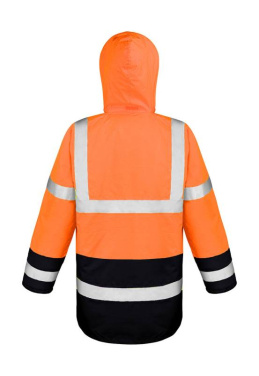 Core Motorway 2-Tone Safety Coat, Fluorescent Orange/Black - Result Safe-Guard (4)