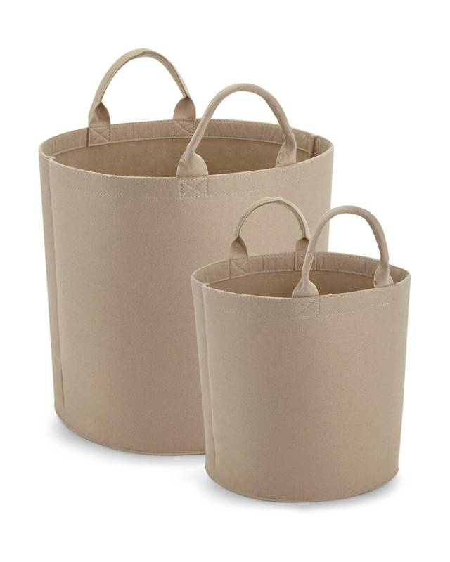 Felt Trug, sand - Bagbase (1)