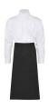 ROME Medium Length Bistro Apron, black