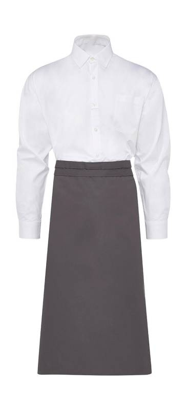 ROME Medium Length Bistro Apron, grey - SG Accessories - BISTRO (1)