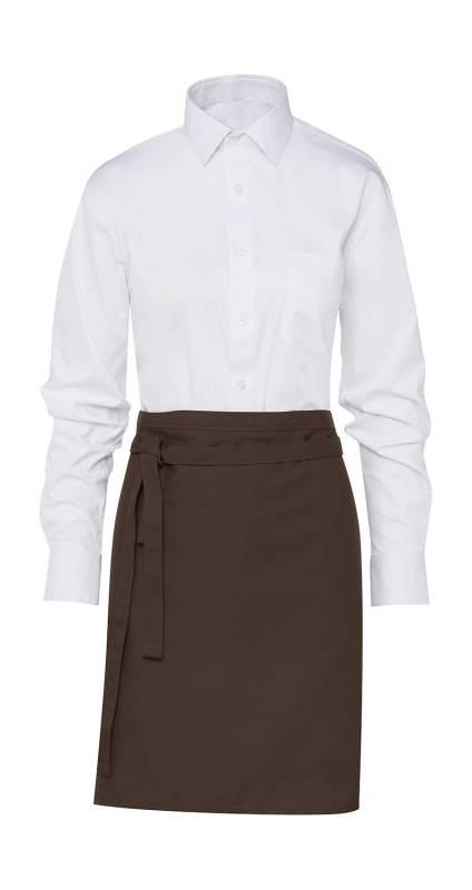 BRUSSELS Short Bistro Apron, Brown - SG Accessories - BISTRO (1)
