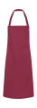 Bib Apron Press Stud Santorini, Dark Red