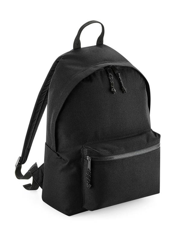 Recycled Backpack, black - Bagbase (1)