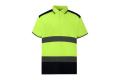 Fluo 2-Tone Polo, fluorescent yellow/navy, Fluo Yellow/Navy
