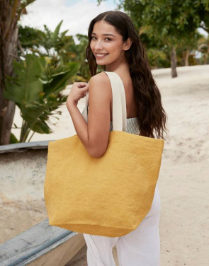 Soft Washed Jute Beach Bag, natural - Westford Mill (3)
