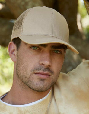 Organic Cotton Trucker, sand - Beechfield (2)