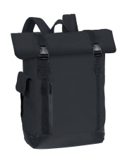 Budapest Laptop Backpack, black