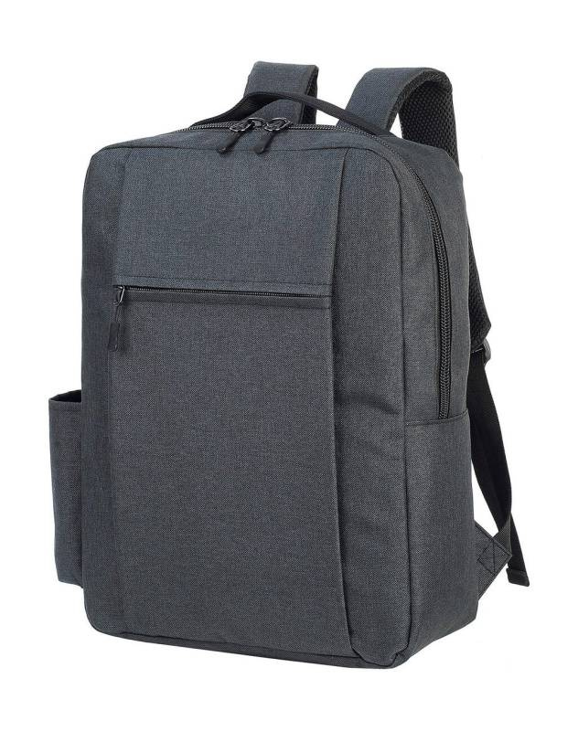 Sembach Basic Laptop Backpack, black melange - Shugon (1)