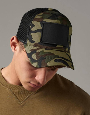Patch Snapback Trucker, Graphite Grey - Beechfield (2)