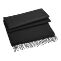 Classic Woven Scarf, black
