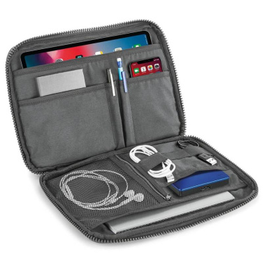 Essential Tech Organiser, Grey Marl - Bagbase (3)