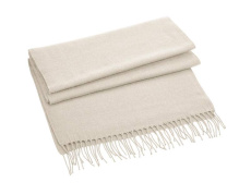 Classic Woven Scarf, Almond