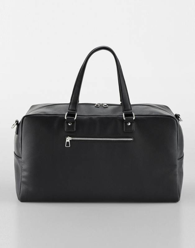 Tailored Luxe Weekender, black – Quadra (1)
