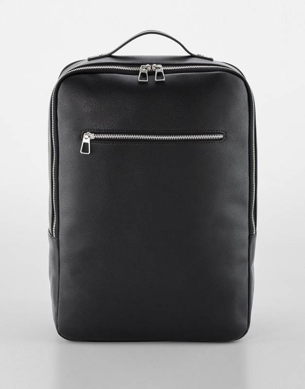 Tailored Luxe Backpack, black – Quadra (1)
