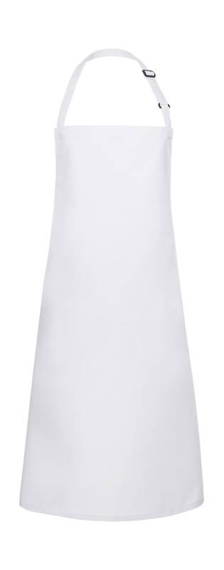 Bib Apron Basic, white – Karlowsky (1)