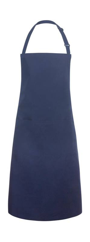 Bib Apron Basic with Pocket, navy – Karlowsky (1)