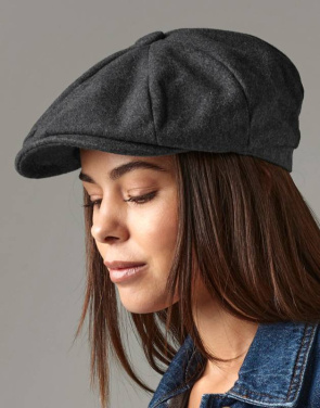 Melton Wool Baker Boy, Charcoal Marl – Beechfield (2)
