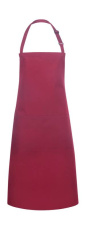 Bib Apron Basic with Pocket, Bordeaux