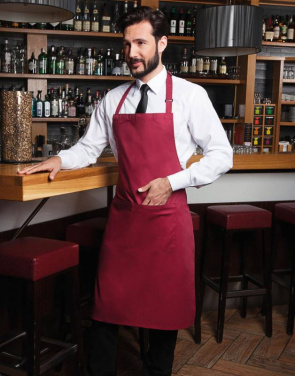 Bib Apron Basic with Pocket, sand – Karlowsky (3)