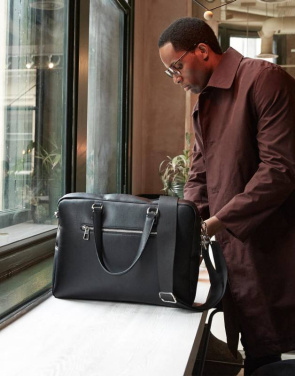 Tailored Luxe Briefcase, black – Quadra (4)