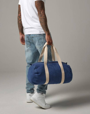 Denim Barrel Bag, Light Denim – Bagbase (4)