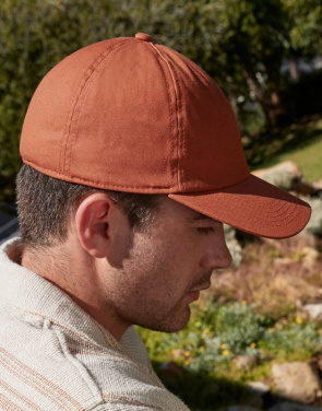 Organic Cotton 6 Panel Cap, black – Beechfield (4)