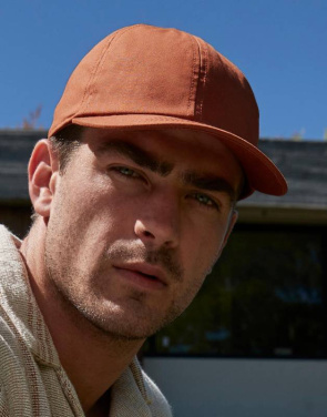 Organic Cotton 6 Panel Cap, Olive Green – Beechfield (2)
