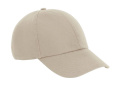 Organic Cotton 6 Panel Cap, sand