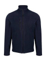 Honestly Made Recycled Full Zip Fleece, navy