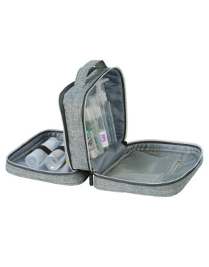 Seville Accessories and Toiletry Pouch, charcoal – Shugon (3)