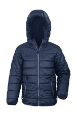 Junior/Youth Soft Padded Jacket, navy
