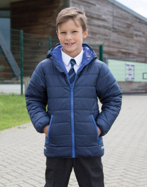 Junior/Youth Soft Padded Jacket, navy/royal blue – Result Core (4)