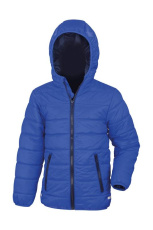 Junior/Youth Soft Padded Jacket, royal blue/navy