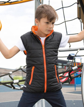 Junior/Youth Padded Bodywarmer, navy/royal blue – Result Core (2)